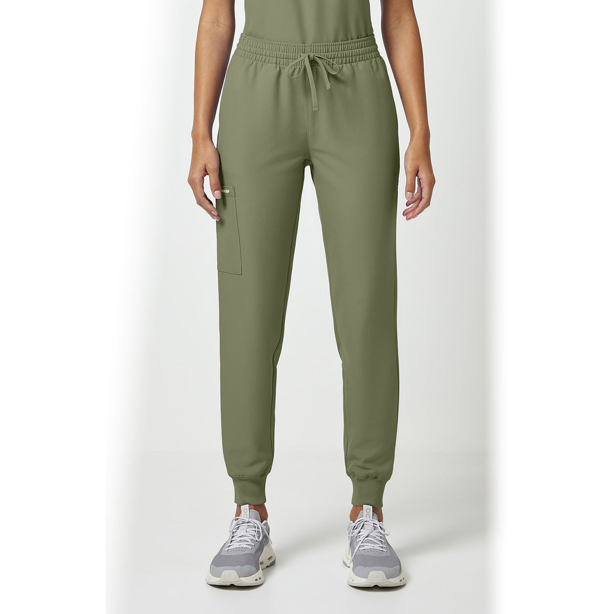 Cherokee Ultra Women's Mid‑Rise Jogger Scrub Pants – CK00034A - Regular