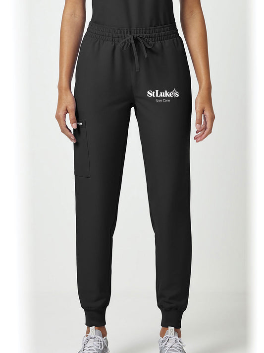 Cherokee Ultra Women's Mid‑Rise Jogger Scrub Pants – CK00034A - Eye Care