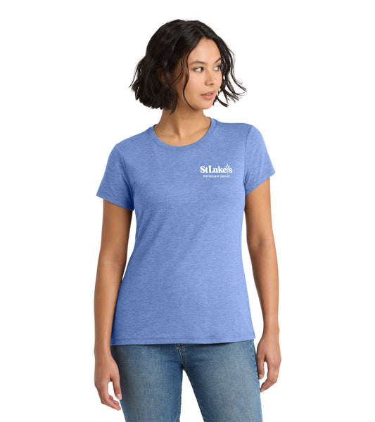 Casual Ladies District Perfect Tri Tee - DM130L - SLPG