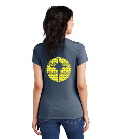 Casual Ladies District Perfect Tri Tee - DM130L - MSK