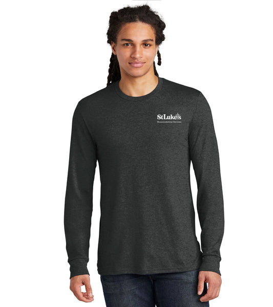 Casual Men’s District Perfect Tri Long Sleeve Tee - DM132 - MSK