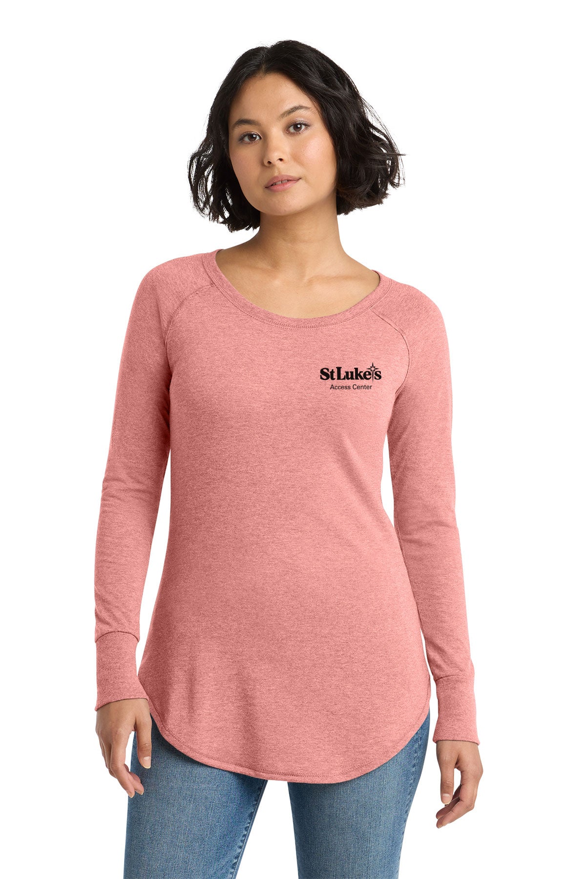 Casual Ladies District Perfect Tri Long Sleeve Tee - DT132L - Access