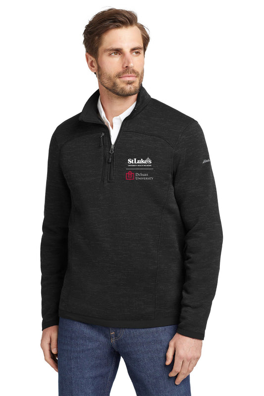 Eddie Bauer Sweater Fleece 1/4-Zip - EB254 - NAP - DeSales