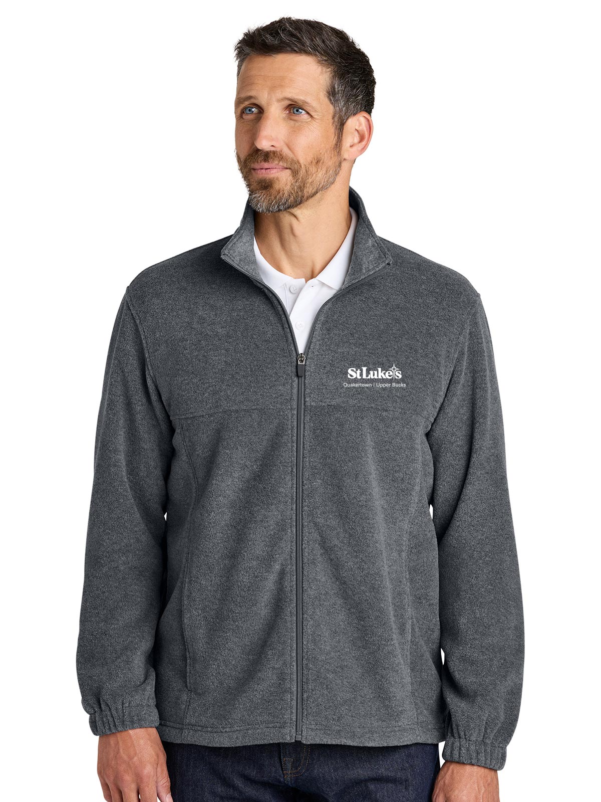 Port Authority Plush Fleece Full-Zip Jacket - F190 - Quakertown
