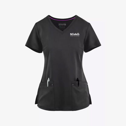 Healing Hands Purple Label Juliet Women's 2-Pocket STRETCH Princess Seam Scrub Top - 2245