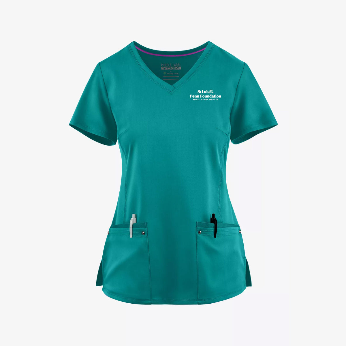 Healing Hands Purple Label Juliet Women's 2-Pocket STRETCH Princess Seam Scrub Top - 2245