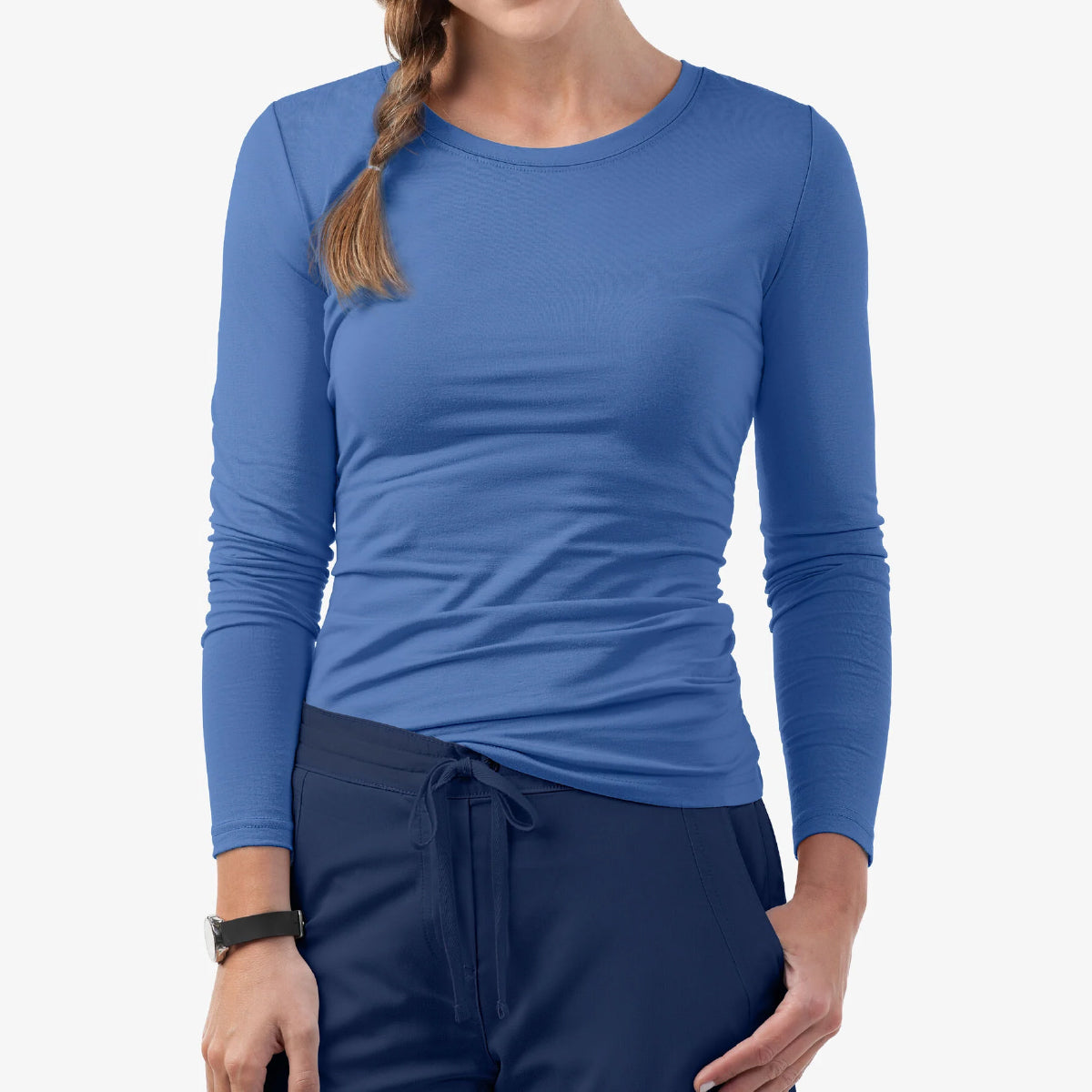 Healing Hands Melissa Women’s STRETCH Long Sleeve Knit Underscrub (No Logo) - HE5047