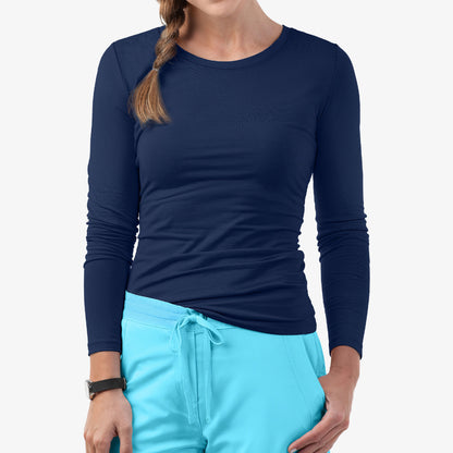 Healing Hands Melissa Women’s STRETCH Long Sleeve Knit Underscrub (No Logo) - HE5047