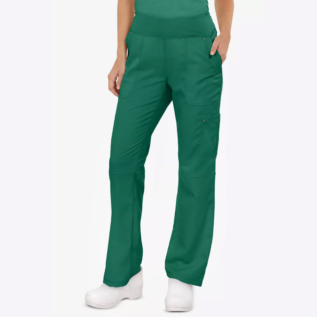 Healing Hands Purple Label Tori Women's 5-Pocket STRETCH Yoga Waist Straight Leg Scrub Pants - 9133