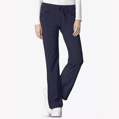Cherokee Infinity Women's 4-Pocket STRETCH Drawstring Straight Leg Scrub Pants - 1123A - Petite