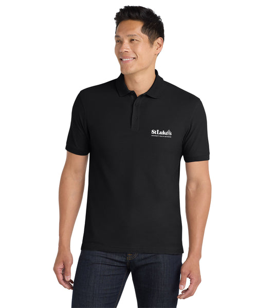 Men's Port Authority Core Classic Pique Polo - K100 - Forensic