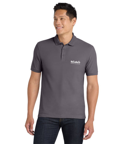 Men's Port Authority Core Classic Pique Polo - K100 - Forensic