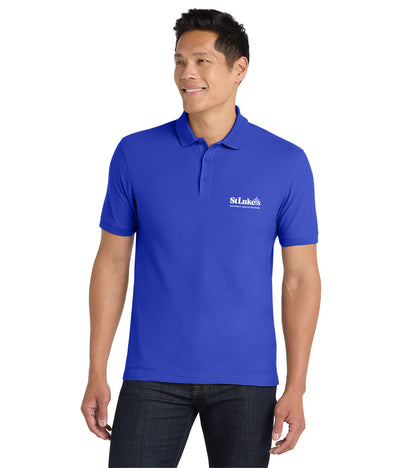 Men's Port Authority Core Classic Pique Polo - K100 - Forensic