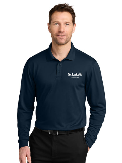 Port Authority Wearever Performance Pique Long Sleeve Polo - K240LS - PC-Care