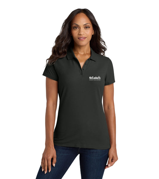 Ladies Port Authority Core Classic Pique Polo - L100 - Forensic