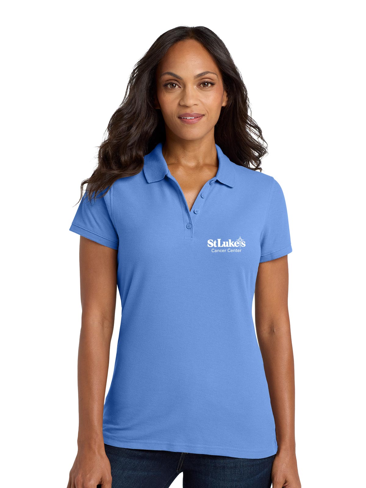 Ladies Port Authority Core Classic Pique Polo - L100 - Cancer Center