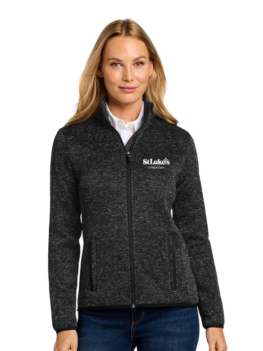 Port Authority Women's Sweater Fleece Jacket - L232 - NAP - PC-Care