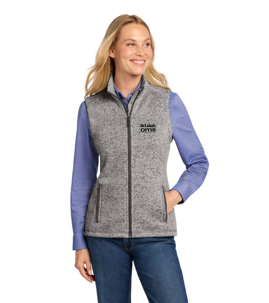 Port Authority Women's Sweater Fleece Vest - L236 - OMS