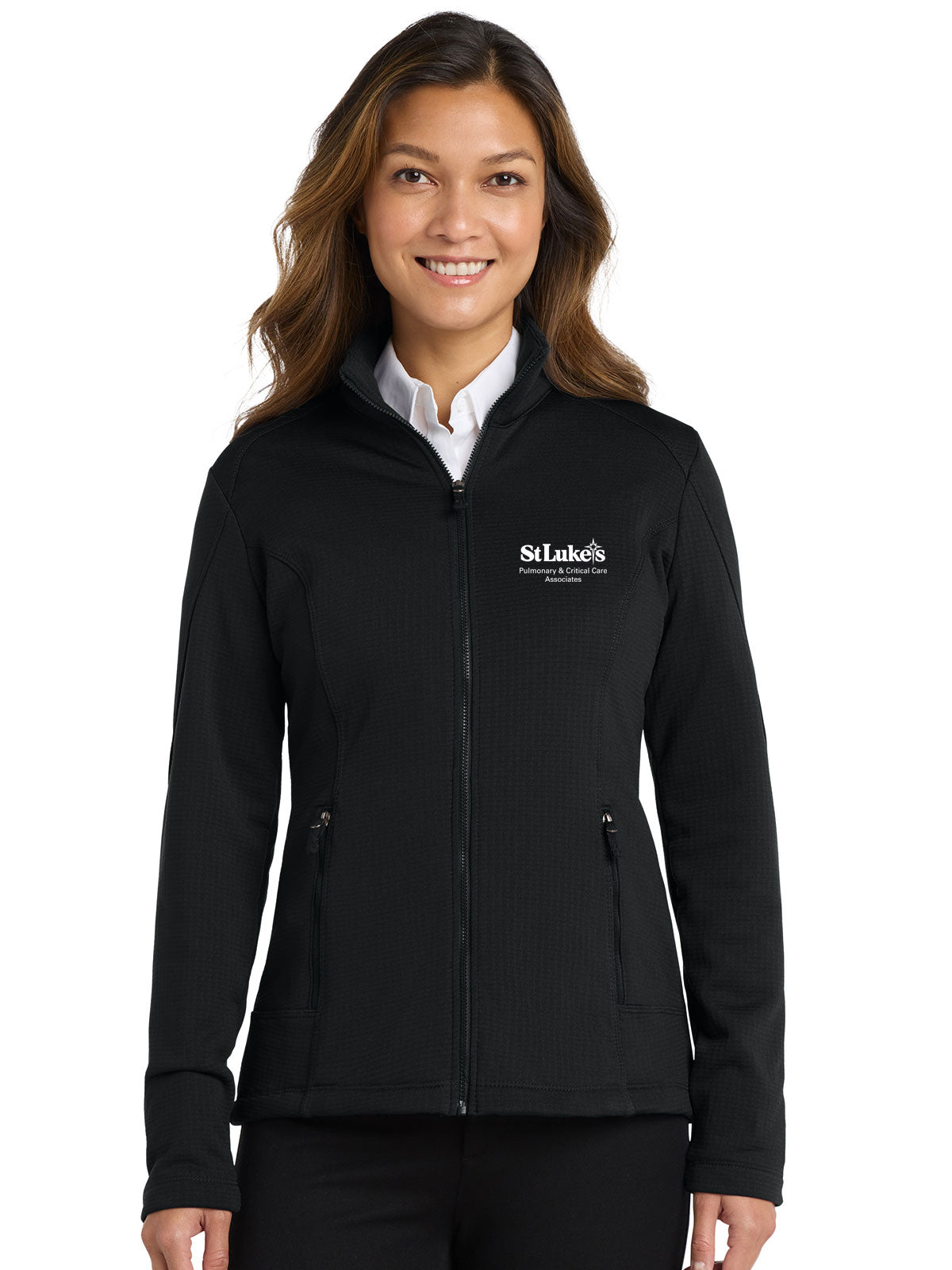Port Authority Women's Grid Fleece Jacket - L239 - PC-Care