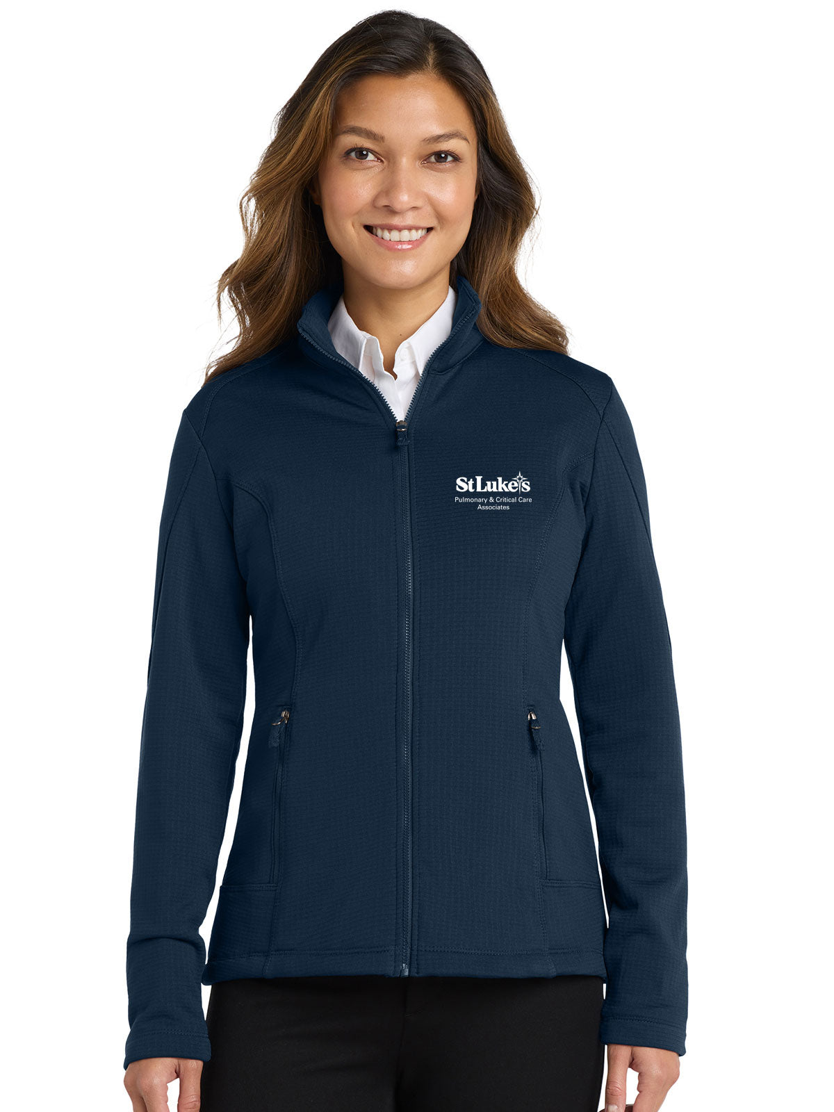 Port Authority Women's Grid Fleece Jacket - L239 - PC-Care