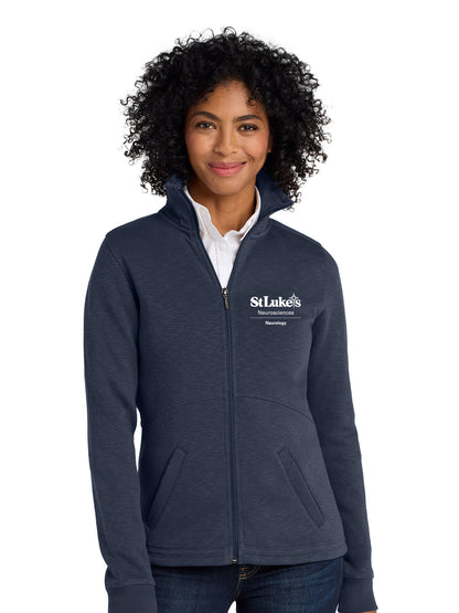 Port Authority Women's Slub Fleece Full-Zip Jacket - L293 - Neuro