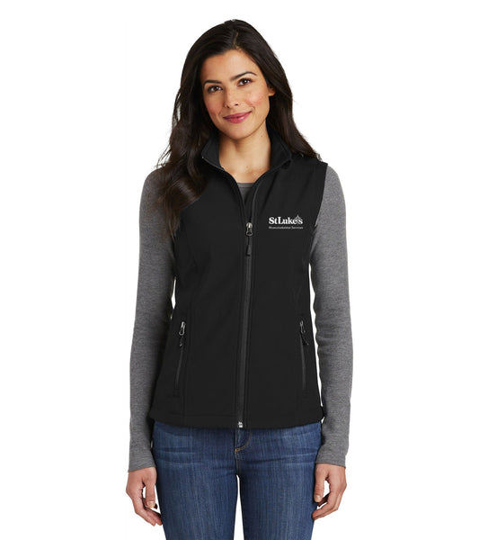 Ladies Port Authority Core Soft Shell Vest - L325 - MSK