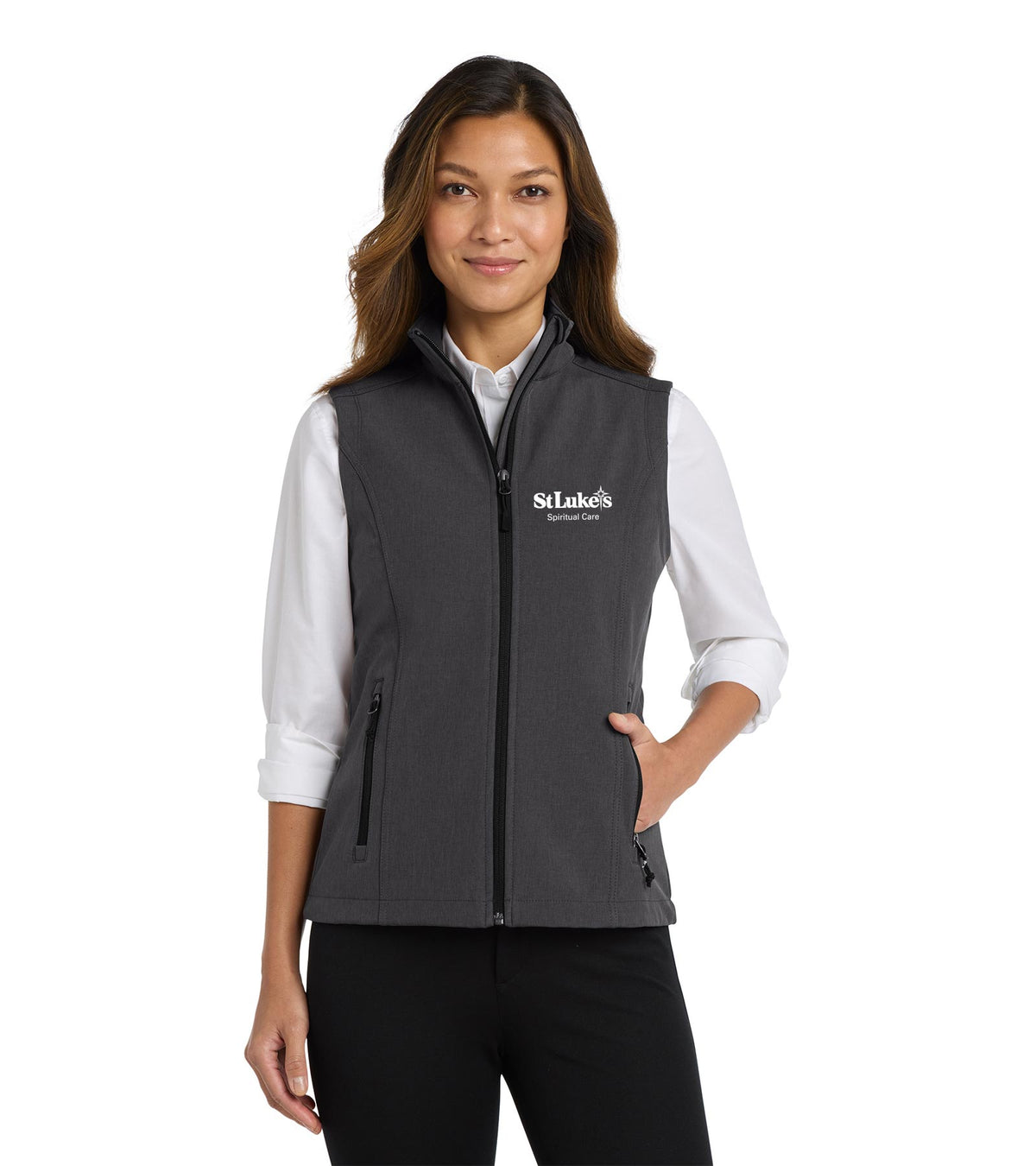 Women's Core Soft Shell Vest - L325 - Spiritual