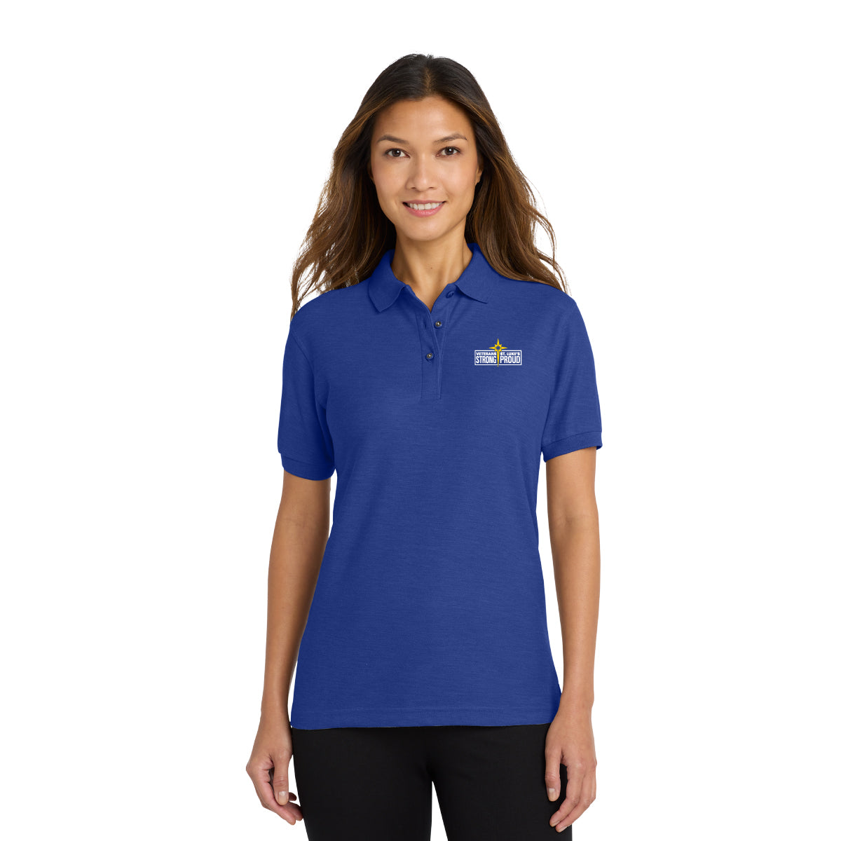 Port Authority Women's Silk Touch Polo - L500 - Veteran