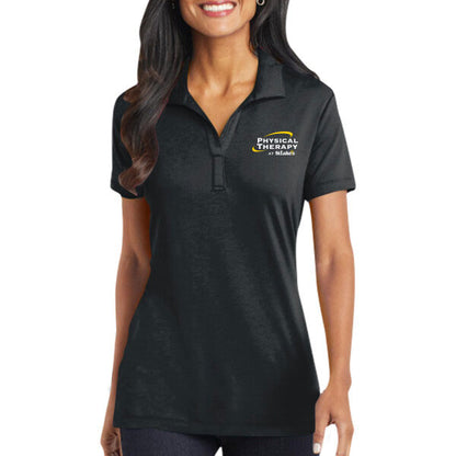Women's Fine Pique Blend Polo - Women's Cotton Touch Performance Polo - L568 - SLPT