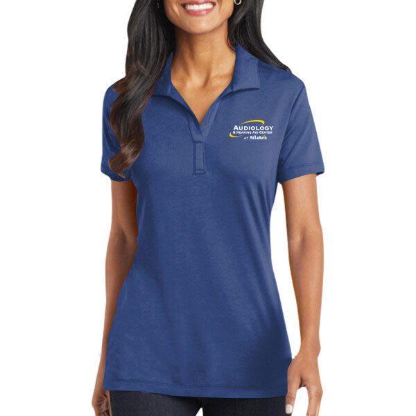 Women's Fine Pique Blend Polo - Women's Cotton Touch Performance Polo - L568 - SLPT