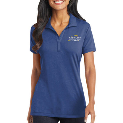 Women's Fine Pique Blend Polo - Women's Cotton Touch Performance Polo - L568 - SLPT