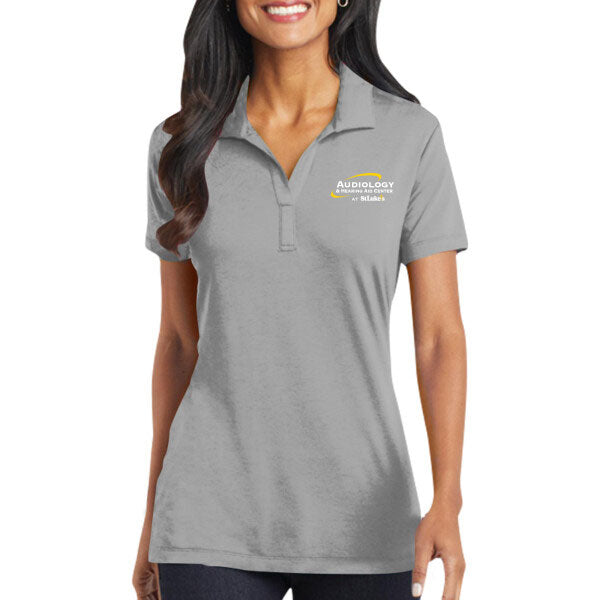 Women's Fine Pique Blend Polo - Women's Cotton Touch Performance Polo - L568 - SLPT
