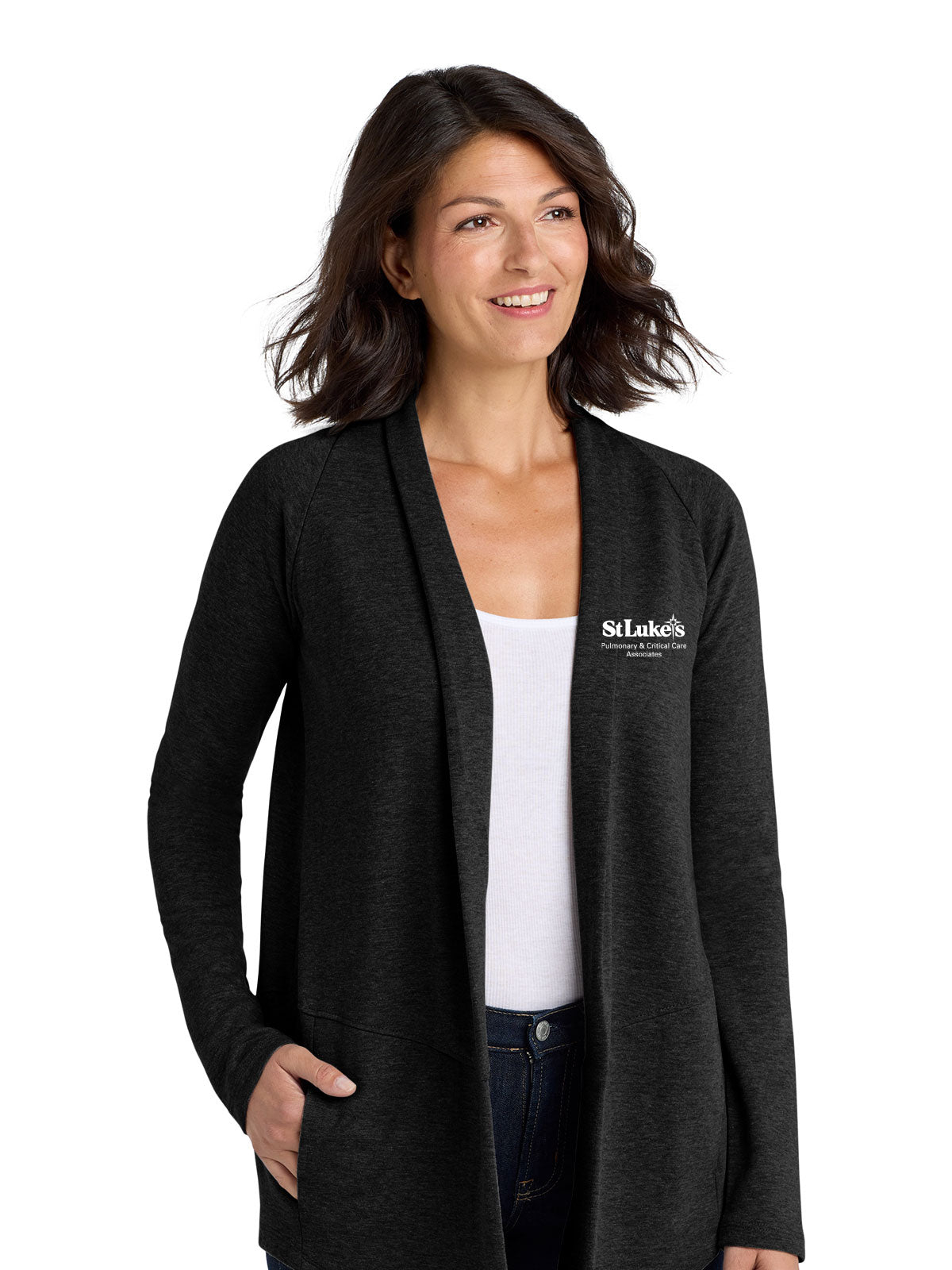 Port Authority Women's Interlock Cardigan - L807 - PC-Care