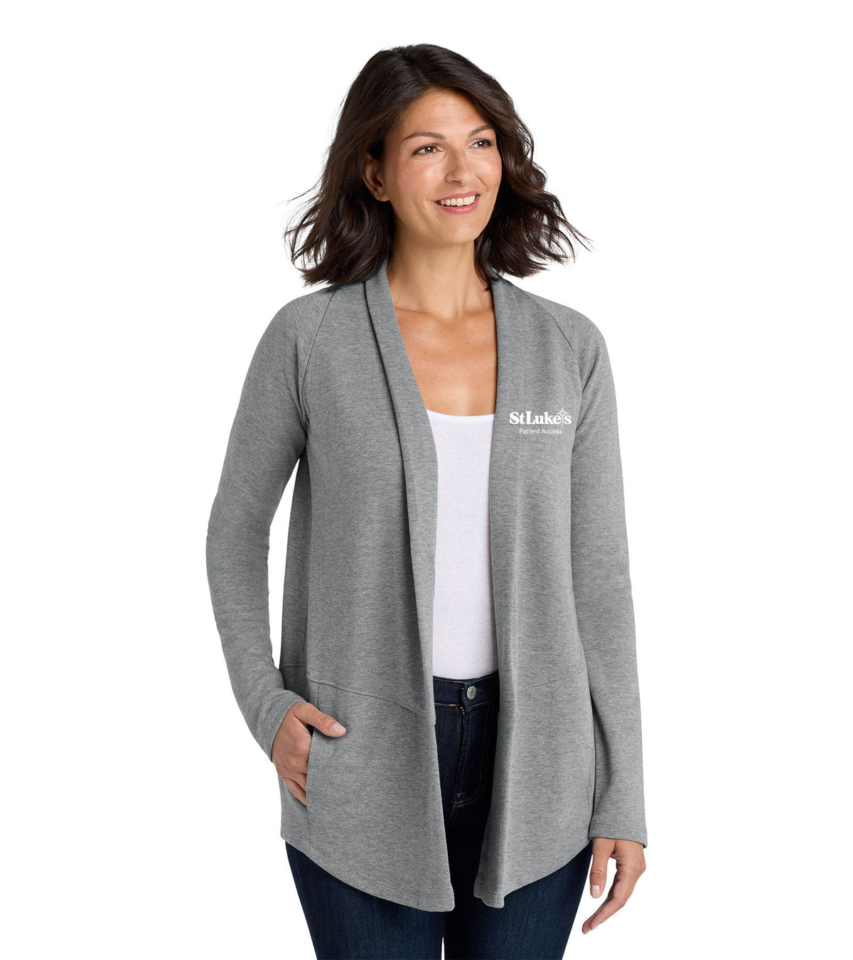 Port Authority Women's Interlock Cardigan - L807 - Patient Access