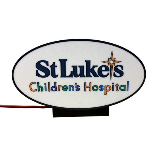 LED Light Box - St Luke's Children's Hospital