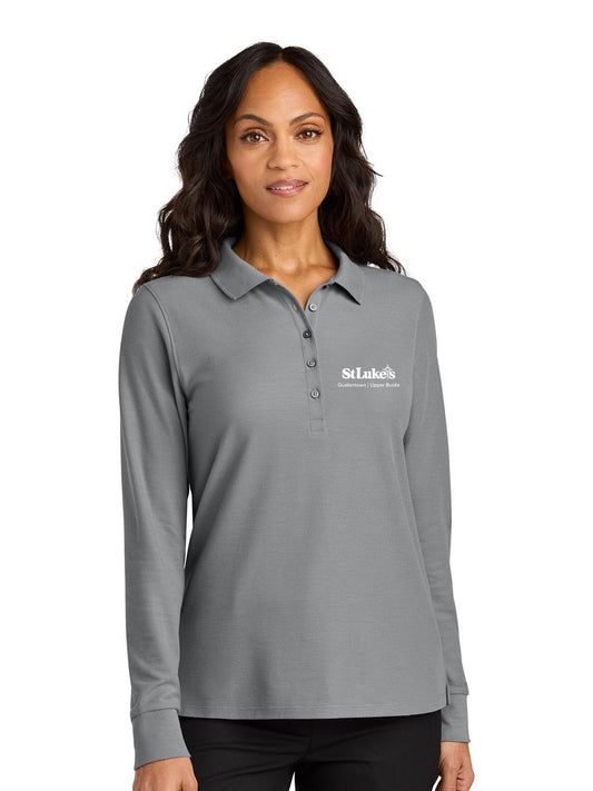 Port Authority Women’s Wearever Signature Pique Long Sleeve Polo - LK200LS - Quakertown