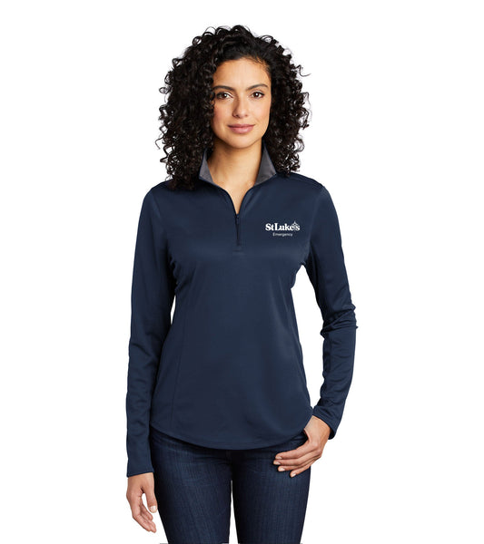 Port Authority Women's Silk Touch Performance 1/4-Zip - LK584 - Allentown ED