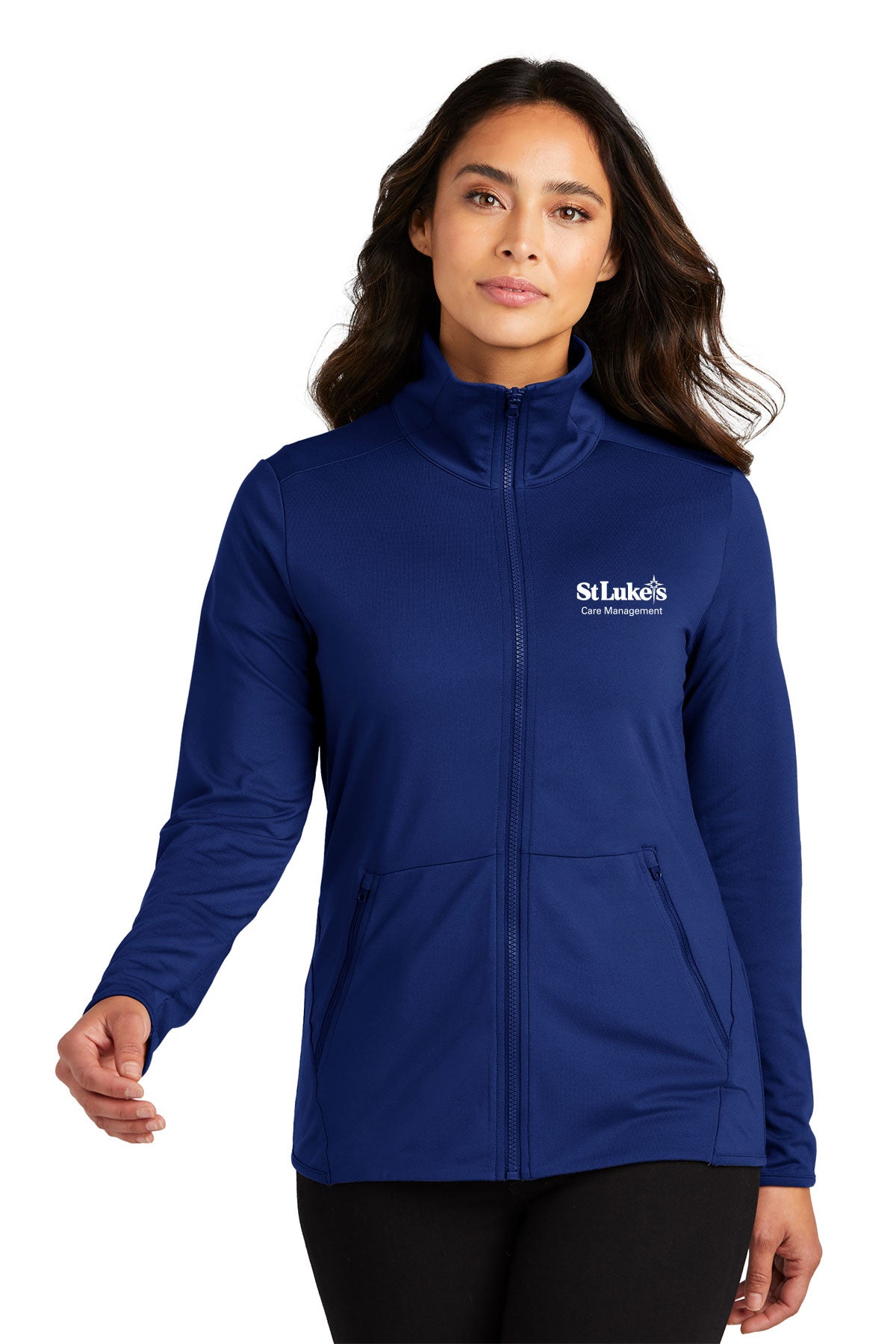 Port Authority Women's Accord Stretch Fleece Full-Zip - LK595 - Care Management