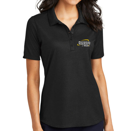 Women's Fine Pique Blend Polo - Women's Fine Pique Blend Polo - LK830 - SLPT
