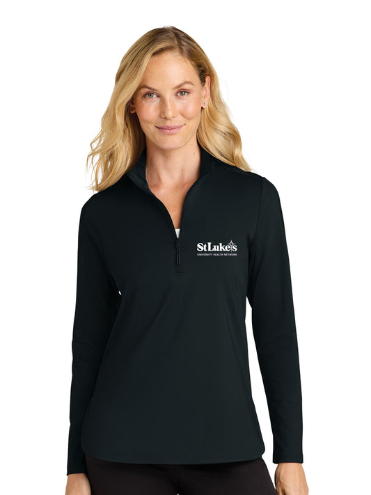 Port Authority Women's C-FREE Double Knit 1/4-Zip - LK880 - Acute Pain