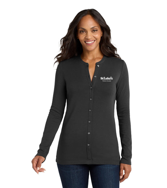 Port Authority Women's Concept Stretch Button-Front Cardigan - LM1008 - Patient Access