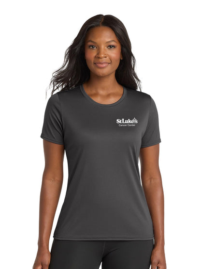 Port & Co Women's Performance Tee - LPC380 - Cancer Center