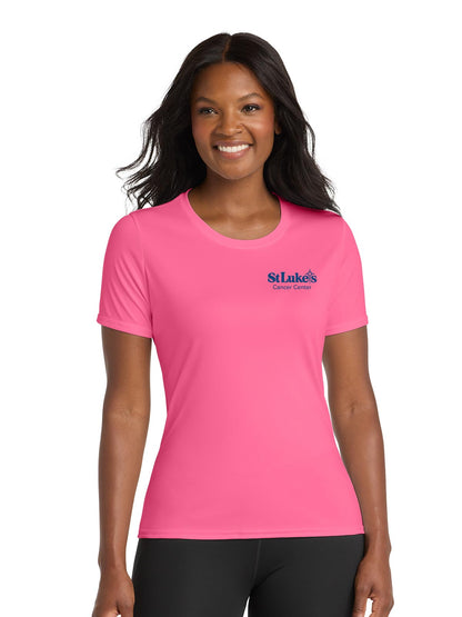 Port & Co Women's Performance Tee - LPC380 - Cancer Center