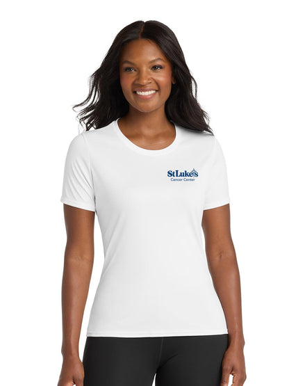 Port & Co Women's Performance Tee - LPC380 - Cancer Center