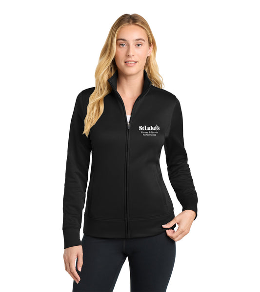 Ladies Sport-Tek Sport-Wick Fleece Full-Zip Jacket - LST241 - Fitness