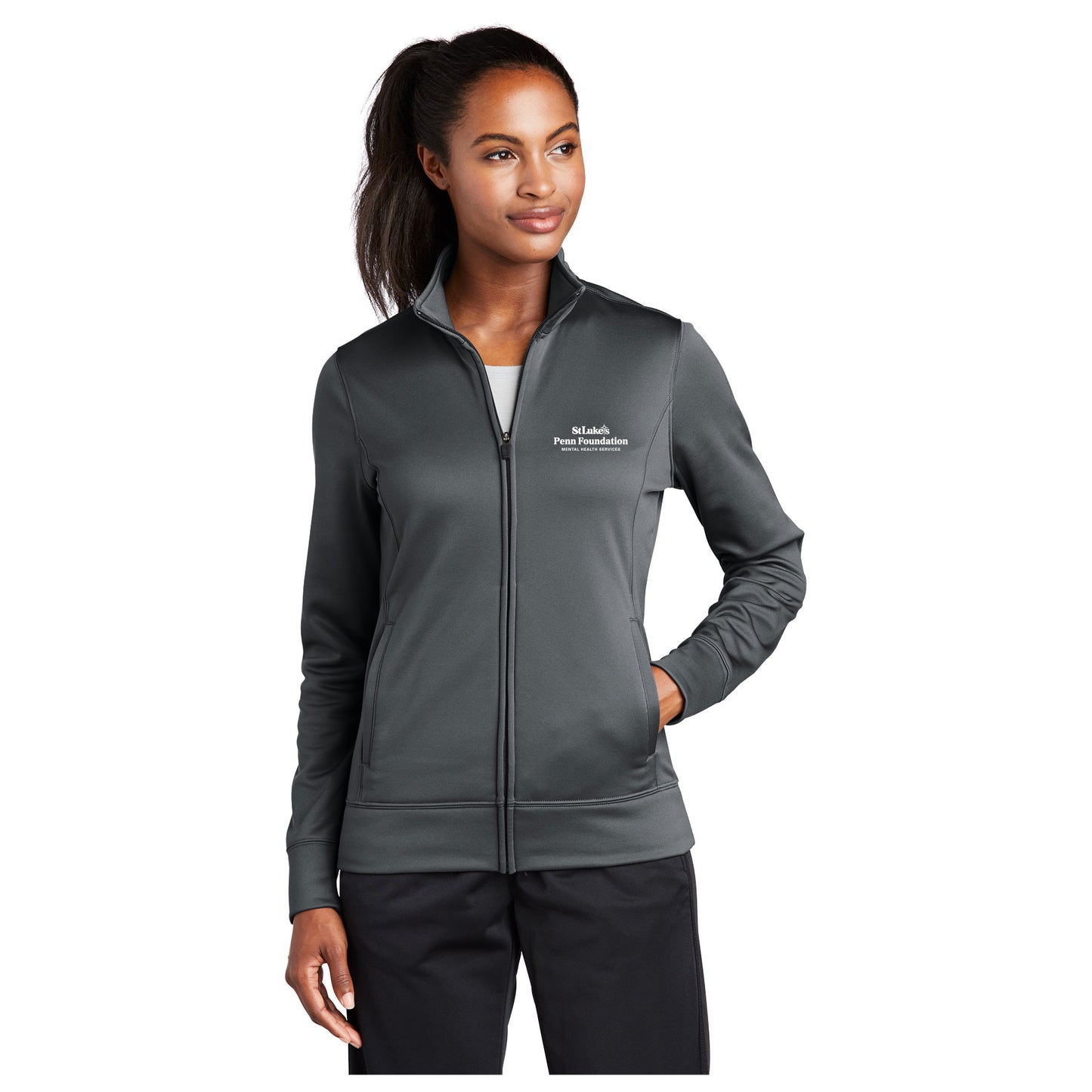 Sport-Tek® Women's Sport-Wick® Fleece Full-Zip Jacket - LST241