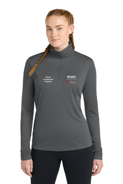 Sport-Tek Women's PosiCharge Competitor 1/4-Zip Pullover - LST357 - NAP - DeSales