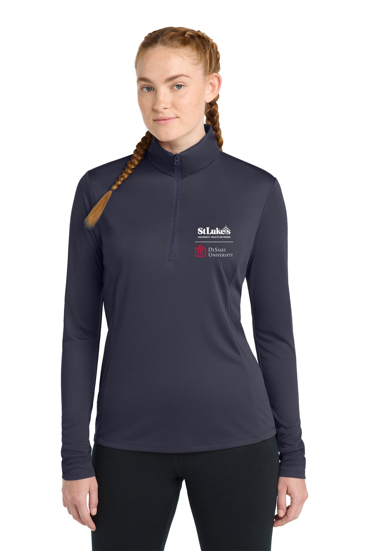 Sport-Tek Women's PosiCharge Competitor 1/4-Zip Pullover - LST357 - NAP - DeSales