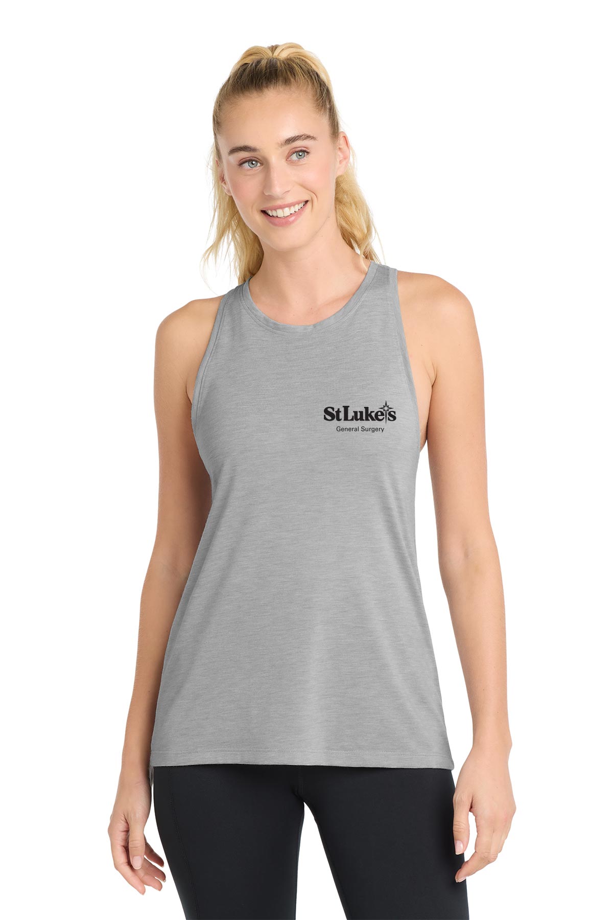 Sport-Tek Women's PosiCharge Tri-Blend Wicking Tank - LST402 - Gen/ENT