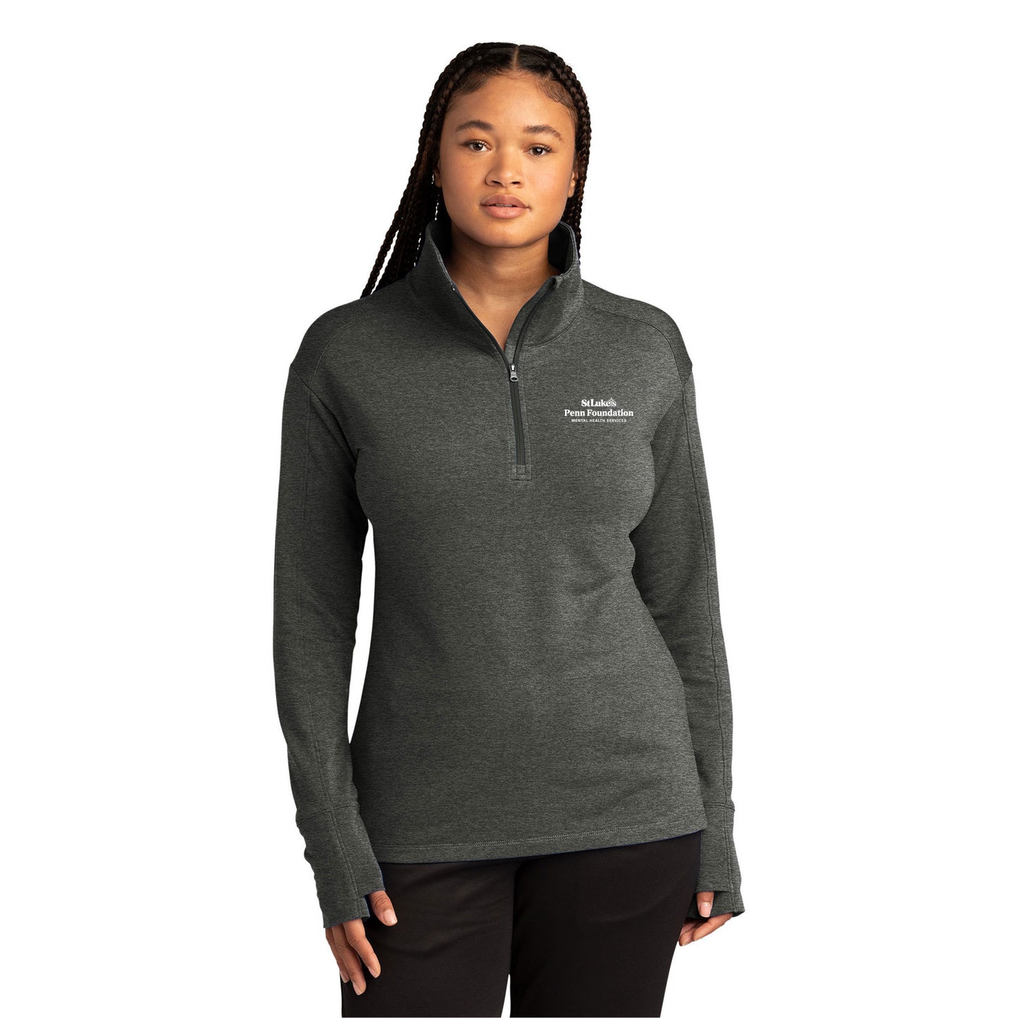 Ladies Sport-Tek Sport-Wick Flex Fleece 1/4-Zip - LST561